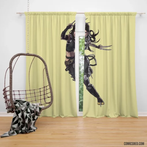 X-23 X-Men Weapon Comic Curtain