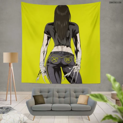 X-23 X-Men Wolverine Heir Comic Wall Tapestry