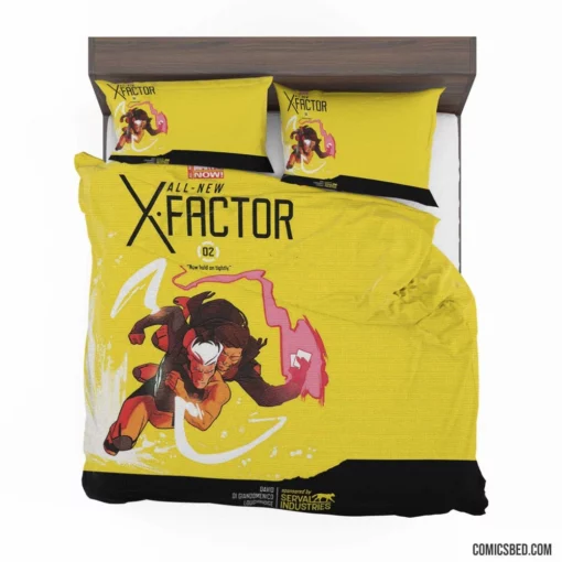 X-Factor Marvel Mutant Team Comic Bedding Set 1