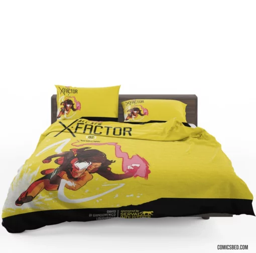 X-Factor Marvel Mutant Team Comic Bedding Set