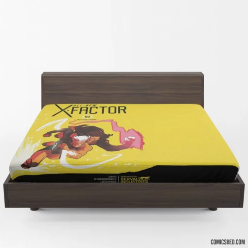 X-Factor Marvel Mutant Team Comic Fitted Sheet