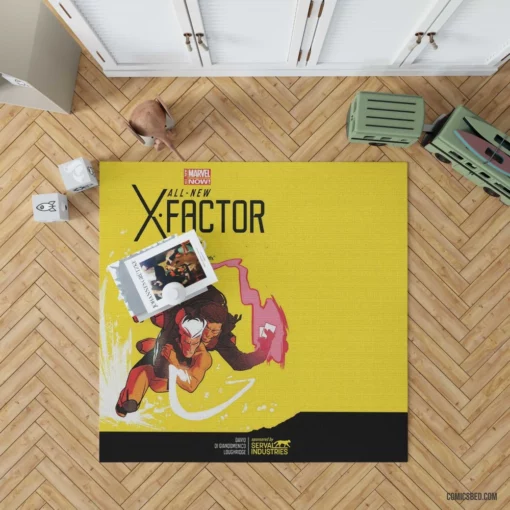 X-Factor Marvel Mutant Team Comic Rug