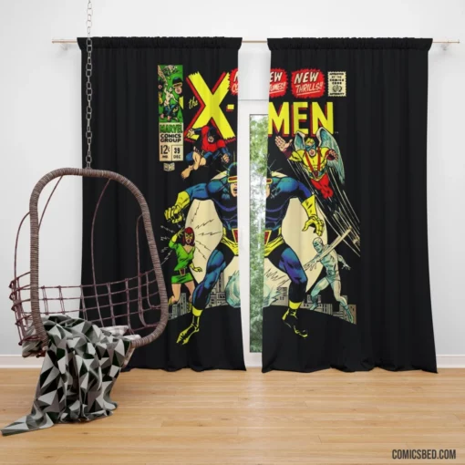 X-Men 39 Marvel Jean Grey Beast Angel Comic Curtain