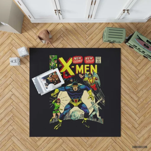 X-Men 39 Marvel Jean Grey Beast Angel Comic Rug