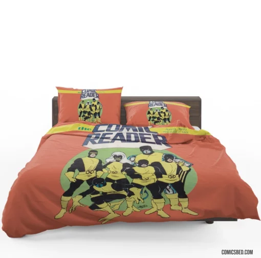 X-Men Cyclops & Nightcrawler Heroes Quest Comic Bedding Set