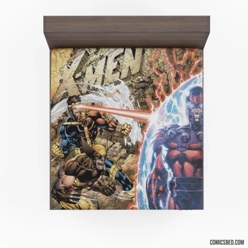 X-Men Marvel Mutant Team Comic Fitted Sheet 1