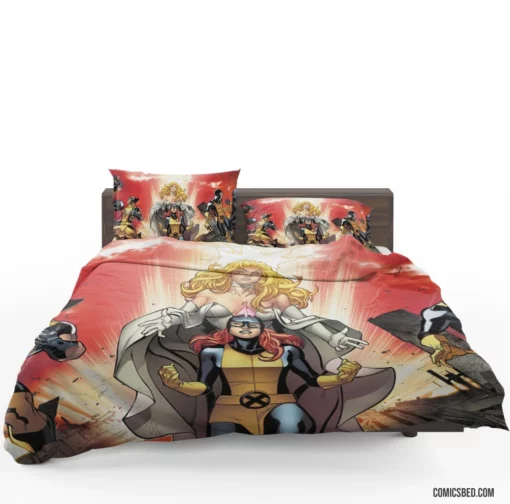 X-Men Marvel Telepathic Heroes Comic Bedding Set