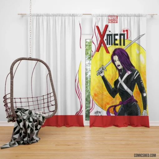 X-Men Mutant Heroes Chronicles Comic Curtain