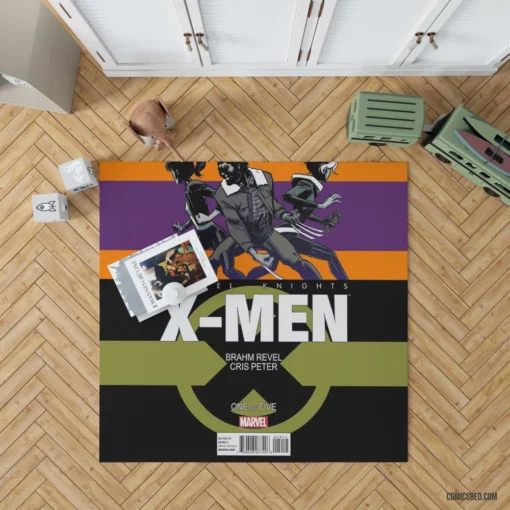 X-Men Mutant Heroes Comic Rug