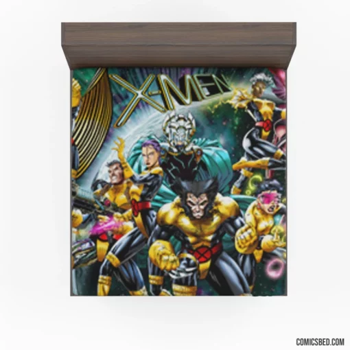 X-Men Mutant Superteam Comic Fitted Sheet 1