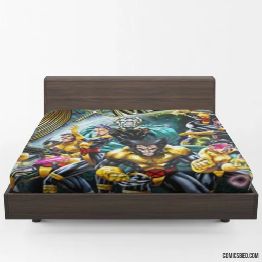 X-Men Mutant Superteam Comic Fitted Sheet