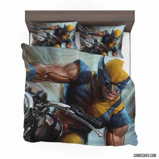 X-Men Wolverine Adamantium-Clad Adventures Comic Bedding Set 1