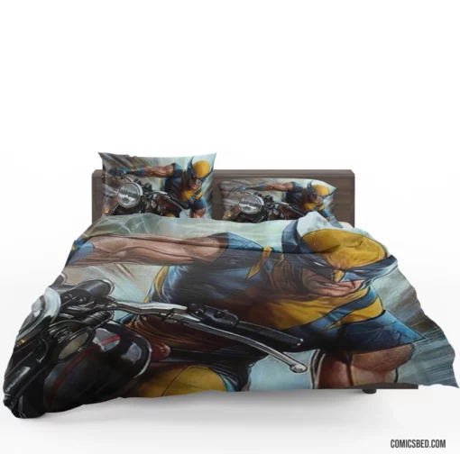 X-Men Wolverine Adamantium-Clad Adventures Comic Bedding Set