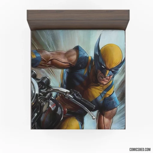 X-Men Wolverine Adamantium-Clad Adventures Comic Fitted Sheet 1