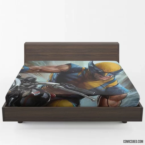 X-Men Wolverine Adamantium-Clad Adventures Comic Fitted Sheet