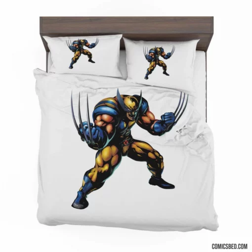 X-Men Wolverine Adamantium-Clad Avenger Comic Bedding Set 1