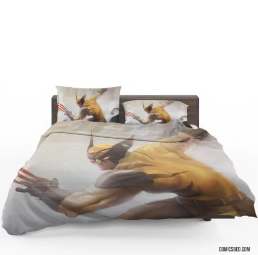 X-Men Wolverine Marvel Adamantium Hero Comic Bedding Set