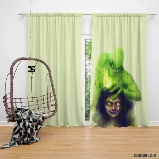 Xenoholics Otherworldly Obsessions Comic Curtain