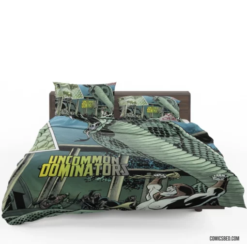 Young Justice Teen Heroes Unite Comic Bedding Set