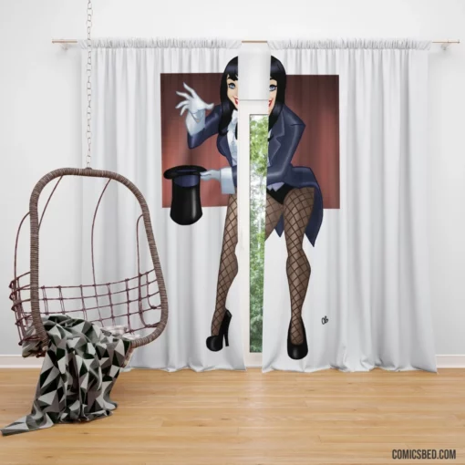 Zatanna DC Comics Enigmatic Magician Curtain