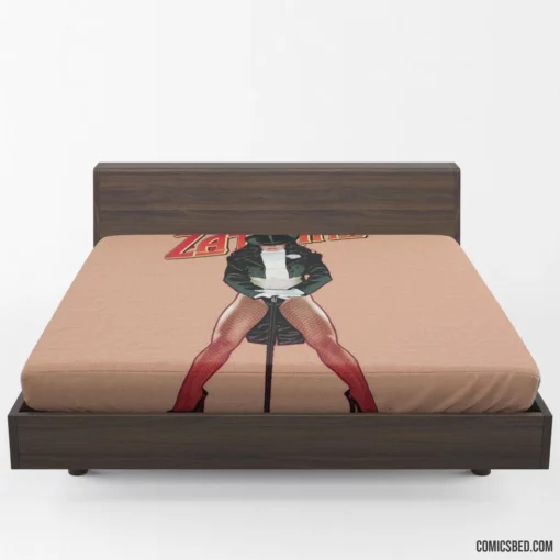 Zatanna Magic Mistress Comic Fitted Sheet