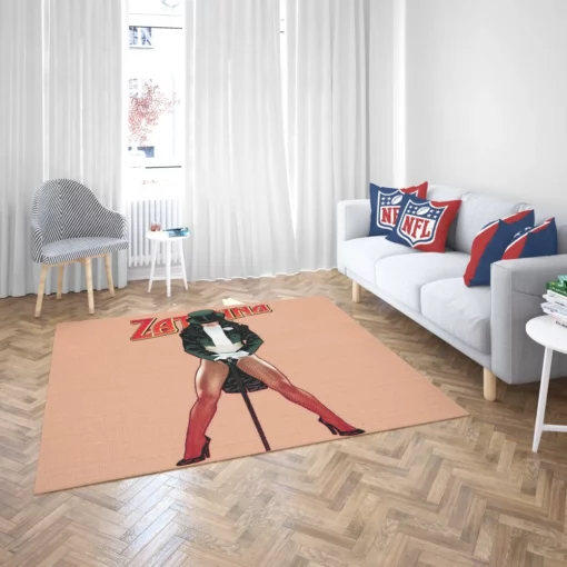 Zatanna Magic Mistress Comic Rug 2