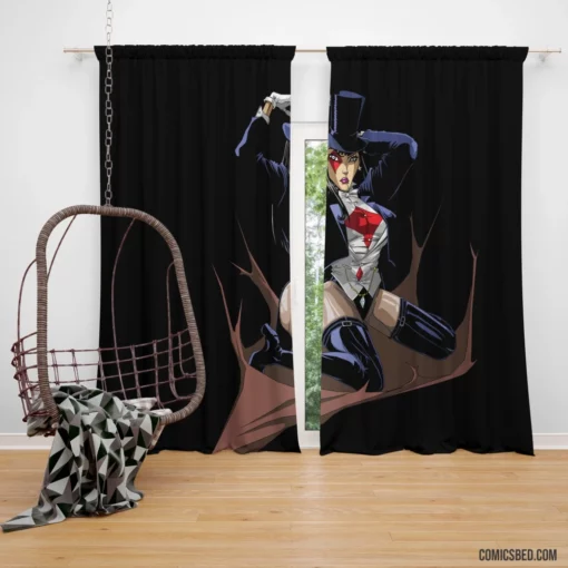 Zatanna Mistress of Magic Comic Curtain