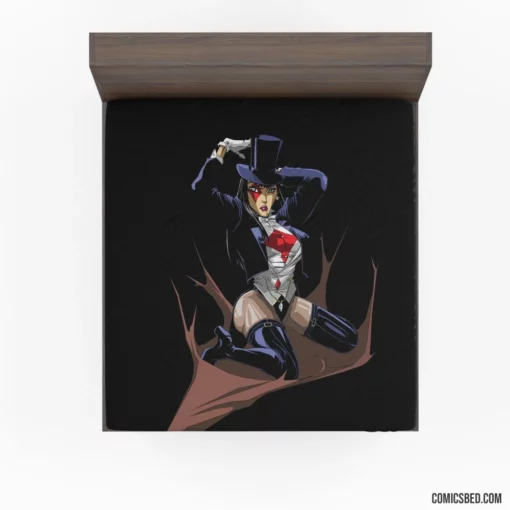 Zatanna Mistress of Magic Comic Fitted Sheet 1