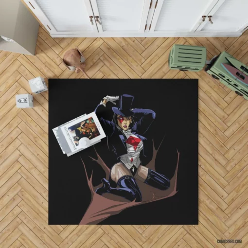 Zatanna Mistress of Magic Comic Rug