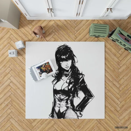 Zatanna Mystic Enchantress Comic Rug