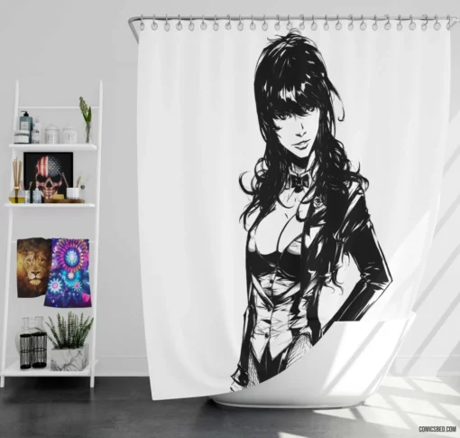 Zatanna Mystic Enchantress Comic Shower Curtain