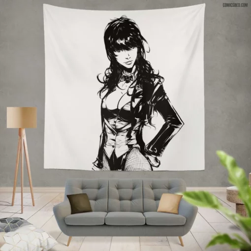 Zatanna Mystic Enchantress Comic Wall Tapestry