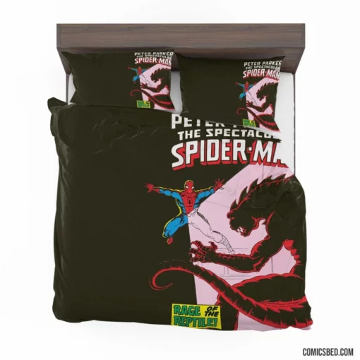 ebbed Spider-Man Marvel Swings into Action Comic Bedding Set 1