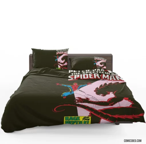 ebbed Spider-Man Marvel Swings into Action Comic Bedding Set